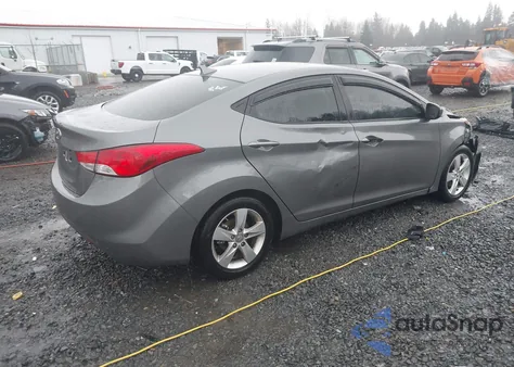 2013 Hyundai Elantra Gls из США, поврежденный, VIN 5NPDH4AE5DH448934